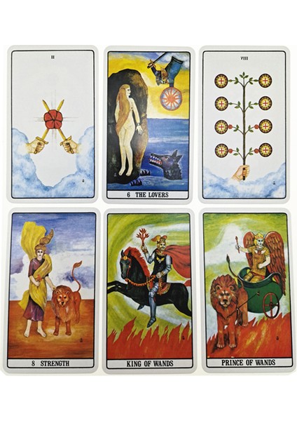 Mavi Stil Yeni Altın Şafak Tarot Destesi Pdf Kılavuz Kitap Kadın Kız Ingilizce Board Oyunu Kişisel Kullanım Için (Yurt Dışından)