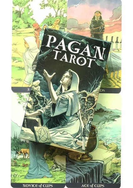 Pagan Tarot Stili 78 Kart Morgan Greer Tarot Oracle Kartı Eğlence Parti Eğlence Satranç Kart Oyunu Tarot ve Çeşitli Tarot Seçenekleri (Yurt Dışından)