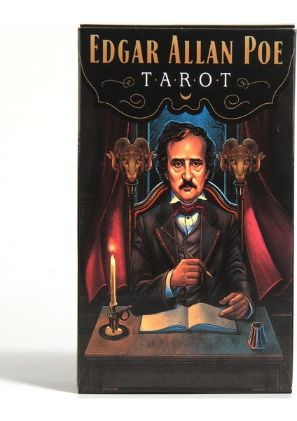 Çikolata Tarzı Edgar Allan Poe Tarot Kartları Güçlü Tarot 78 Kart Destesi Yeni Başlayanlar Için Hediye Kart Oyunu Oyuncak Destesi - Türkçe Dilinde (Yurt Dışından)