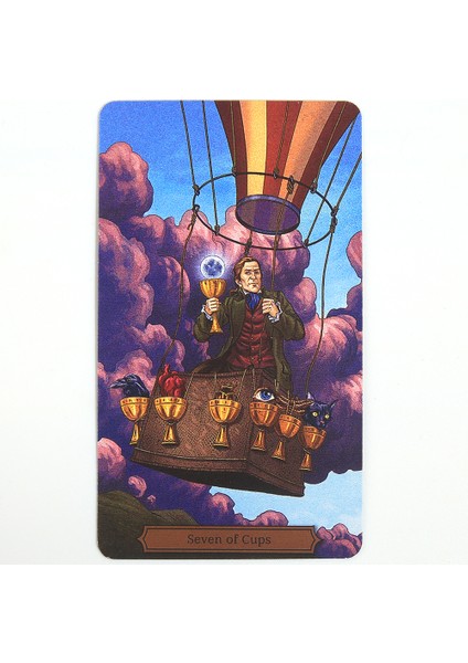 Çikolata Tarzı Edgar Allan Poe Tarot Kartları Güçlü Tarot 78 Kart Destesi Yeni Başlayanlar Için Hediye Kart Oyunu Oyuncak Destesi - Türkçe Dilinde (Yurt Dışından)