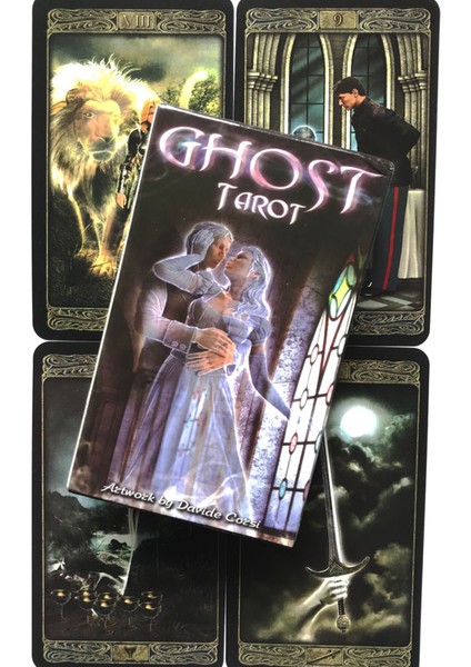 Hayalet Tarot Stili 78 Kartlı Tarot Familiar Kartları Oracle Fal Kehanet Eğlence Satranç ve Kart Oyunu Tarot ve Çeşitli Tarot Seçenekleri (Yurt Dışından)
