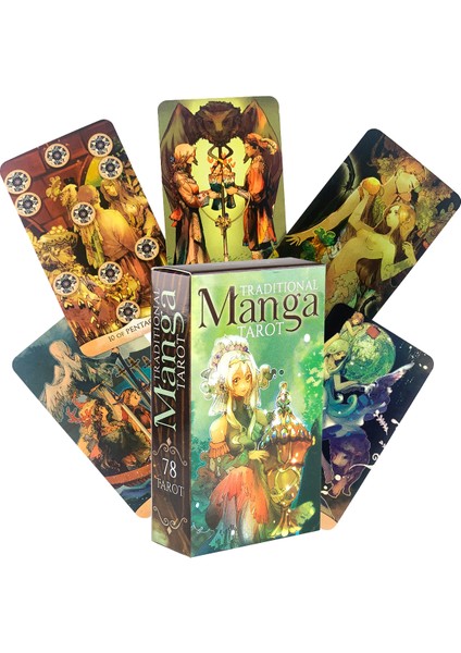Manga Tarot Stili Deniz Rüzgarları Fısıldıyor Oracle Kartları Kehanet Tarot Ingilizce Versiyonu Şans Falı Tarot Kartları Destesi Arkadaş Parti Oyunu - (Yurt Dışından)