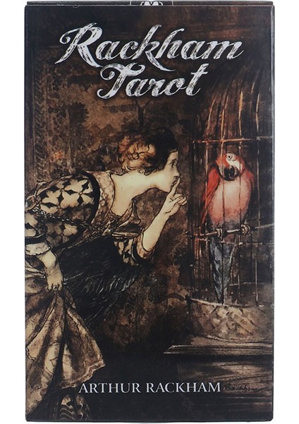 Tarot Tarzı Rackham Tarot Kartı Komik Masa Oyunu Tarot Kartı Aile Partisi Oyunu Kehanet Kader Oracle Oynama Kartı Destesi Oyunu (Yurt Dışından)