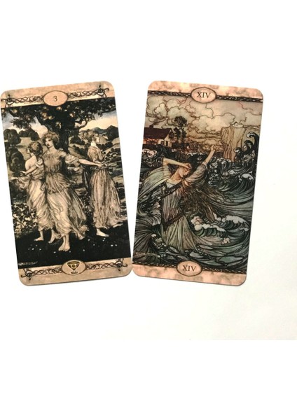 Tarot Tarzı Rackham Tarot Kartı Komik Masa Oyunu Tarot Kartı Aile Partisi Oyunu Kehanet Kader Oracle Oynama Kartı Destesi Oyunu (Yurt Dışından) fiyatları