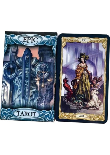 Yeşil Stil Yeni Epik Tarot Oracle Kartları Destesi Oyunu Türkçe Kullanım Kılavuzu - Ruhsal Kehanet Başlangıç Seviyesi (Yurt Dışından) fırsatları