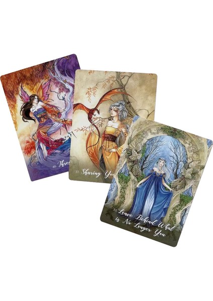 Mavi Stil Foxfire The Kitsune Oracle Tarot Full English Tarot Destesi Kartları Aile Tatil Partisi Oyun Oynama Masası - E-Ticaret Başlığı (Yurt Dışından) modelleri