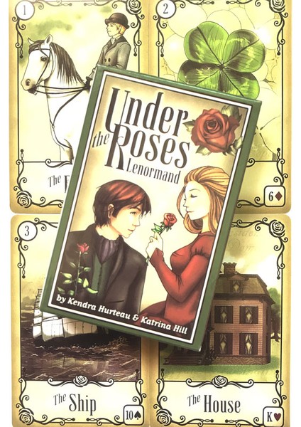 Lenormand Tarzı Güller 78 Kart Morgan Greer Tarot Oracle Kartı Eğlence Parti Eğlence Satranç Kart Oyunu Tarot ve Çeşitli Tarot Seçenekleri (Yurt Dışından)