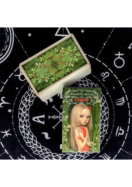 X298 Stili Trend Nicoletta Ceccoli Tarot Kartları ve Pdf Dijital Rehber Kartı Oyuncağı Eğlence Masası Oyunu - (Yurt Dışından) modelleri