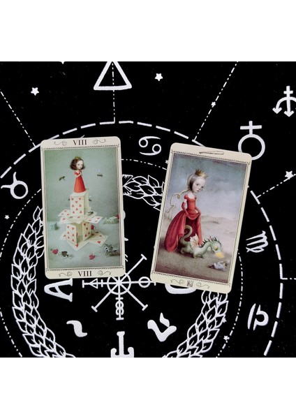X298 Stili Trend Nicoletta Ceccoli Tarot Kartları ve Pdf Dijital Rehber Kartı Oyuncağı Eğlence Masası Oyunu - (Yurt Dışından) indirimleri