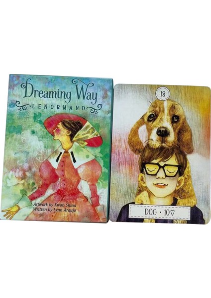 Sarı Stil Rüya Yolu Lenormand Oracle Deck Tarot Kartı Oyun Kartları Parti Oyunu Için E-Ticaret Başlığı (Yurt Dışından)