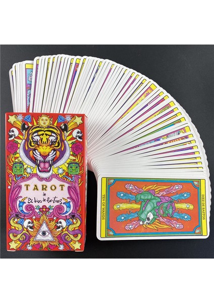 78 Adet TT160 Tarzı Kali Oracle Kartları Tam Ingilizce Klasik Masa Oyunları Kartları Hayal Gücü Oracle Falcılık Masa Oyunları Tarot Kartları ve Pdf ile (Yurt Dışından)