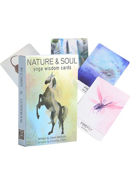 Doğa Ruhu Stili Kuan Yards Tam Ingilizce Sürüm Pdf Rehber Kitap Fal Oyunları Için Oracle Destesi Kartı Tarot Wayta Oyunları Parti Oynaması Için Divinasyon Tahtı (Yurt Dışından)