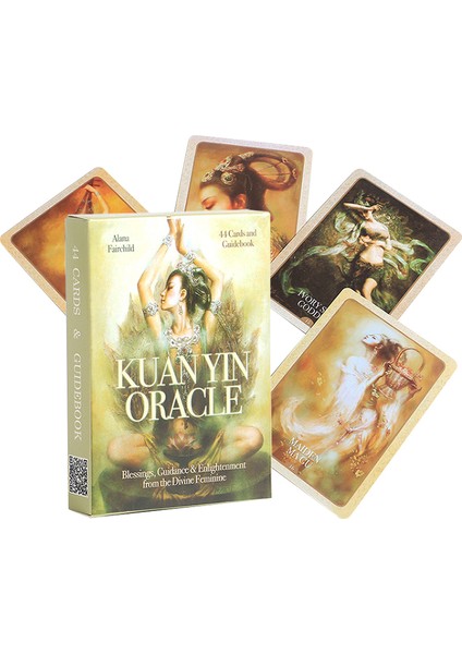 Doğa Ruhu Stili Kuan Yards Tam Ingilizce Sürüm Pdf Rehber Kitap Fal Oyunları Için Oracle Destesi Kartı Tarot Wayta Oyunları Parti Oynaması Için Divinasyon Tahtı (Yurt Dışından)