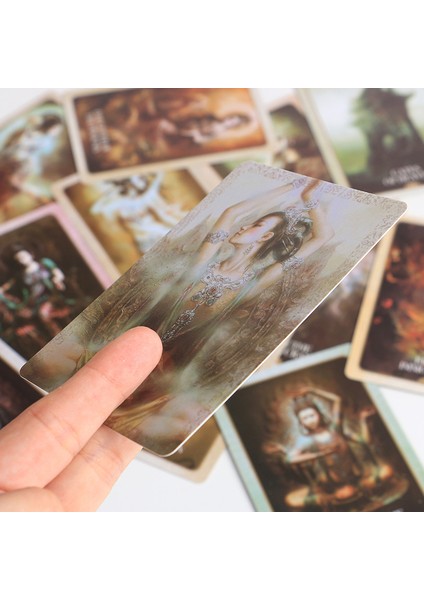 Doğa Ruhu Stili Kuan Yards Tam Ingilizce Sürüm Pdf Rehber Kitap Fal Oyunları Için Oracle Destesi Kartı Tarot Wayta Oyunları Parti Oynaması Için Divinasyon Tahtı (Yurt Dışından)