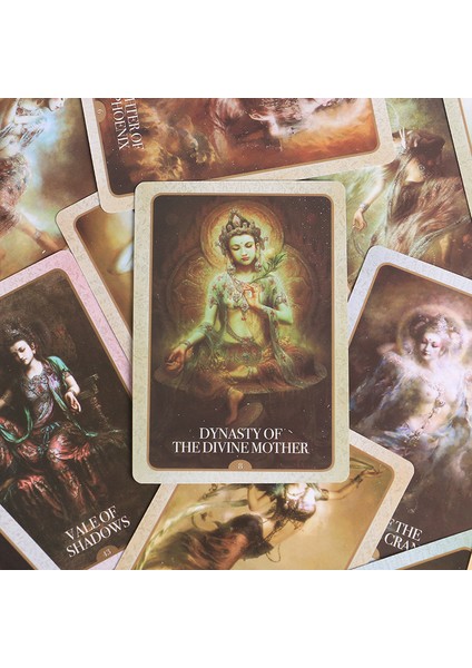 Doğa Ruhu Stili Kuan Yards Tam Ingilizce Sürüm Pdf Rehber Kitap Fal Oyunları Için Oracle Destesi Kartı Tarot Wayta Oyunları Parti Oynaması Için Divinasyon Tahtı (Yurt Dışından)