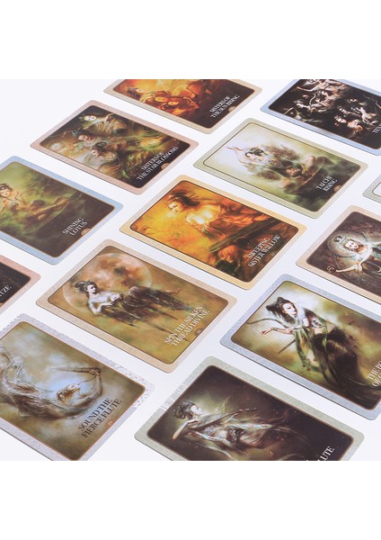 Doğa Ruhu Stili Kuan Yards Tam Ingilizce Sürüm Pdf Rehber Kitap Fal Oyunları Için Oracle Destesi Kartı Tarot Wayta Oyunları Parti Oynaması Için Divinasyon Tahtı (Yurt Dışından)