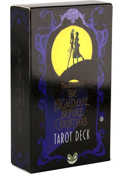NO.128 Stili Kabus Öncesi Yılbaşı Tarot Destesi ve Kılavuz Kitabı 78 Kartlık Oyun Tahtası Falcılık Geleceği Söyleme Oyuncak (Yurt Dışından)