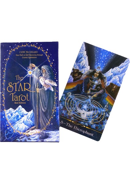 Panda Tarzının Yolu Başlangıçlar Için Yıldız Tarot Destesi 2.baskı Kart Oyunu Multiplayer Parti Oyunu Fal Bakma Kehanet Oracle Kartları Kılavuz ile (Yurt Dışından)