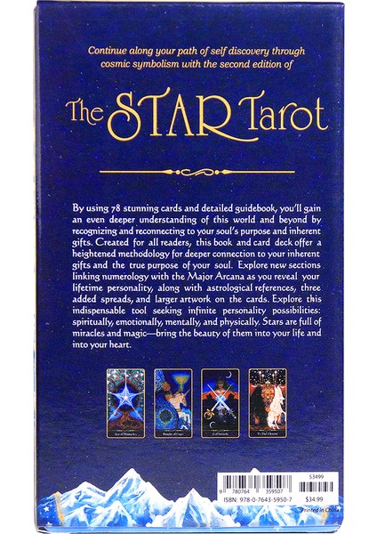 Panda Tarzının Yolu Başlangıçlar Için Yıldız Tarot Destesi 2.baskı Kart Oyunu Multiplayer Parti Oyunu Fal Bakma Kehanet Oracle Kartları Kılavuz ile (Yurt Dışından)