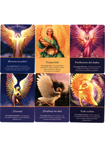 Karanlık Stil Melek Kartları Tarot Destesi Fal Kartları Kehanet Ingilizce ve Ispanyolca Fransızca Almanca Başlangıçlar Için Tarot - E-Ticaret Başlığı (Yurt Dışından)