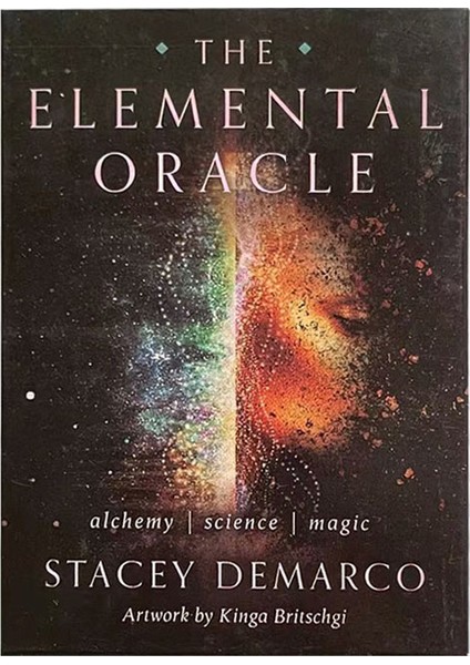 Tarot Tarzı Yeni Elemental Oracle Tarot Kart Oyunu Destesi Aile Tatil Partisi Oynama Kartları Ingilizce Tarot Oyun Kartları Masa Oyunları (Yurt Dışından)