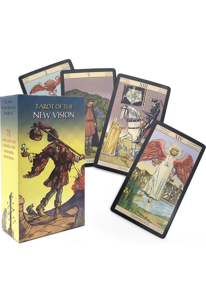 Gölge Stili En Popüler Waite Tarot Destesi ve Kılavuz Kitapçık - Başlangıçlar Için Kart Oyunu Takımı - Kart Oyunu Takımı - Board Kutsal Rehber Kitabı. (Yurt Dışından) fiyatları