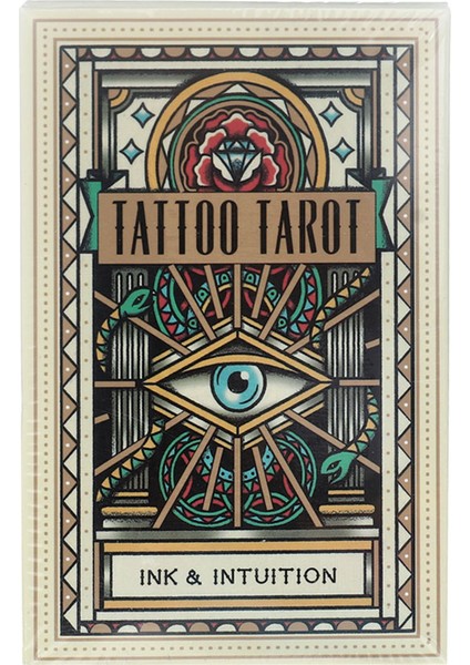 Tarot Tarzı Parti Oyunu Için Dövme Tarot Kartı Tahta Destesi Oyun Kartları - Türkçe (Yurt Dışından) fiyatları
