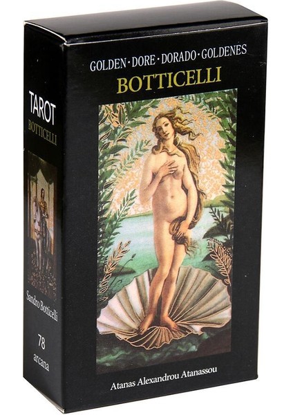 SB32 Stili Karma Şamanı'nın Rüyası Orak Kartlar Botticelli Tarot Kartları Ingilizce Sürüm Pdf Kılavuz Oyun Tahtası ile Satranç Oyunları (Yurt Dışından)