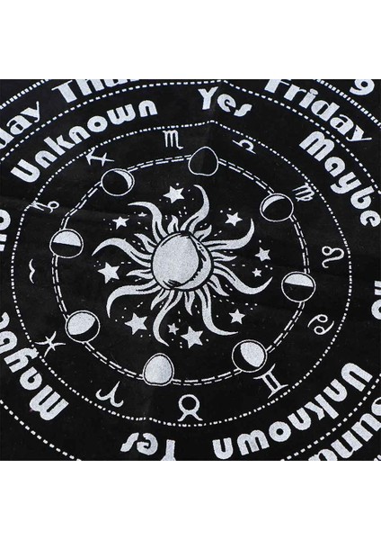 No.1 Tarzı Siyah Tarot Masası Peçe Falcılık Tarot Kartı Ped Pendül Magiği Tarot Sunağı Masa Örtüsü Oyunu - Türkçe E-Ticaret Başlığı (Yurt Dışından) fırsatları