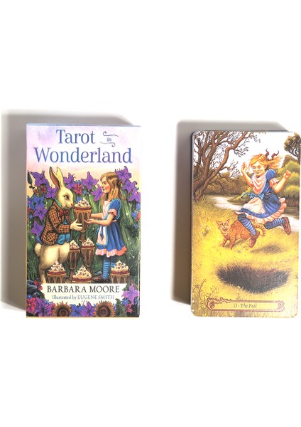 Sarı Stil Tarot Içinde Harika Oyun - Barbara Moore ve Eugene Smith Tarot In Wonderland 78 Kartlı Oyun Paketi (Yurt Dışından) indirimleri