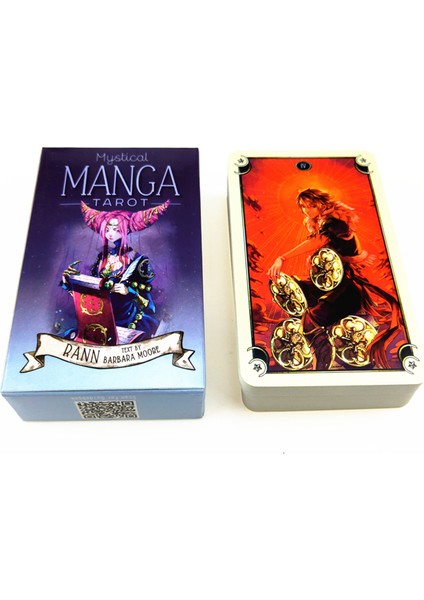 NO.188 Stili Mistik Manga Tarot Kartları Parti Tarot Destesi Malzemeleri Türkçe Board Oyunu Parti Oyun Kartları Tarot Kartları (Yurt Dışından) indirimleri