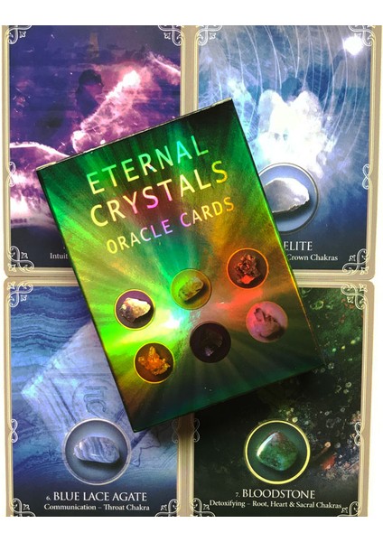Ebedi Kristaller Tarzı 78 Kart Rus Versiyonu Tarot Oracle Fal Bakım Eğlence Partileri Destesi Oyun Tahtası Oyunu Tarot ve Çeşitli Tarot Seçenekleri (Yurt Dışından)