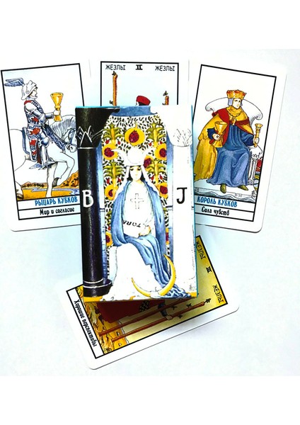 Ebedi Kristaller Tarzı 78 Kart Rus Versiyonu Tarot Oracle Fal Bakım Eğlence Partileri Destesi Oyun Tahtası Oyunu Tarot ve Çeşitli Tarot Seçenekleri (Yurt Dışından)