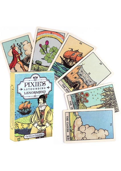 Kutsal Öz Bakım Tarzı Olağanüstü Lenormand Tarot Kart Destesi - Aşk Kahinlik Oyunu Orijinal Sanat Eseri Eşsiz Oyuncak (Yurt Dışından) fırsatları
