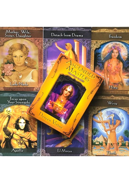 Sarı Stil Kader Falı, Gelecek Tahmin Oyunu Tarot Kartları ve Çeşitli Tarot Seçenekleri Için Kart Yükselmiş Üstatlar Oracle Kartları ve Pdf Kılavuz - E-Ticaret Başlığı (Yurt Dışından)