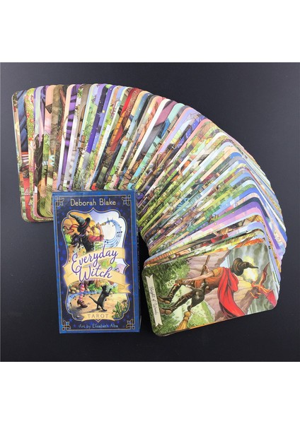 78 Adet TT32 Tarzı Üçlü Tanrıça Tarot Kartları Türkçe Versiyon Tarot Destesi Oyun Kartları Falcılık Kader Kadınlar Için Ev Aile Oyunları (Yurt Dışından)