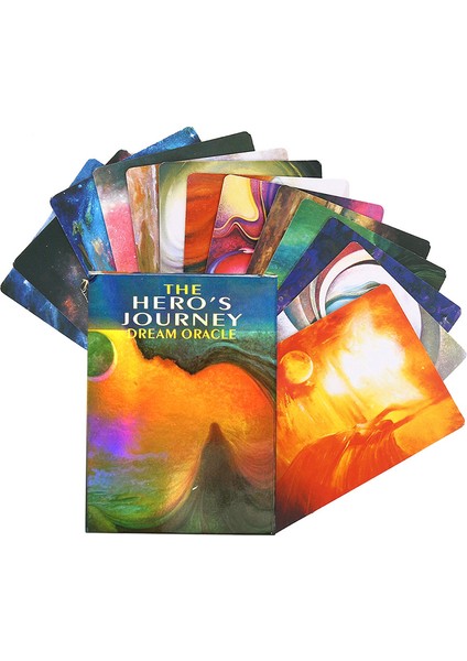 Kahramanlar Yolculuğu Stili Tarot Kartları Masa Oyunları Tarot Falı Destesi Ingilizce Pdf Rehber Kitabı Oyun Kartı Oracle Bilgelik Ev Partisi Aile Için (Yurt Dışından)