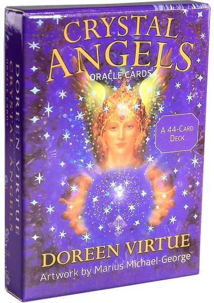 Bordo Tarzı Kristal Melekler Oracle Kartları Melek Oracle Yeni Tarot Kartları Başlangıçlar Için Rehber Kitap Kart Oyunu Board Oyunu ve Rehber Kitap Ay - (Yurt Dışından)