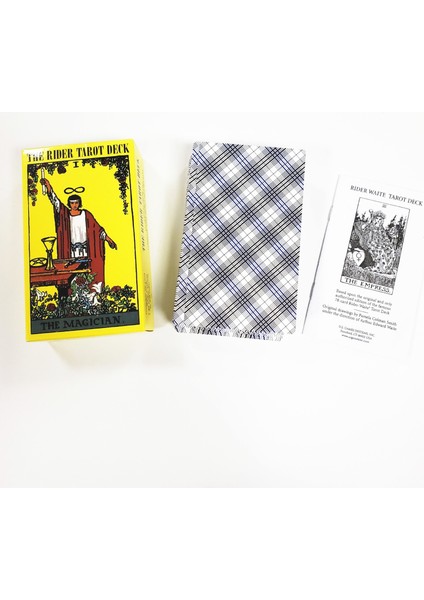 12X7 Pentagramı Stili Link 12X7CM Tarot Kartları ve Kağıt Kılavuz Kitap - Orta Boyut (Yurt Dışından) modelleri