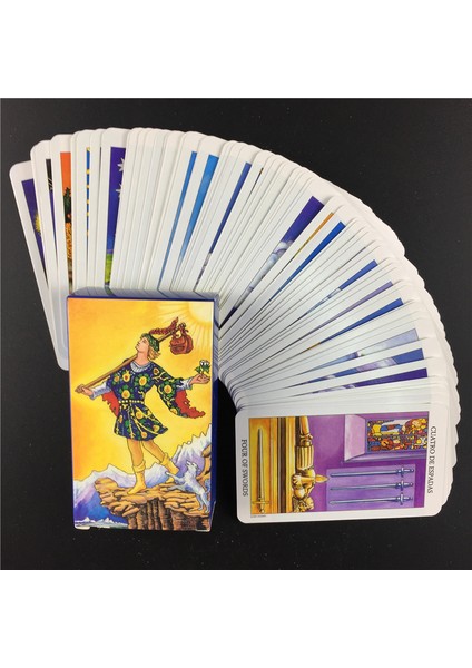 78 Adet TT18 Stili Meleklerinizden Mesajlar Tarot Destesi Kart Oyunu - Aile Parti Oyunu Oyuncak (Yurt Dışından)