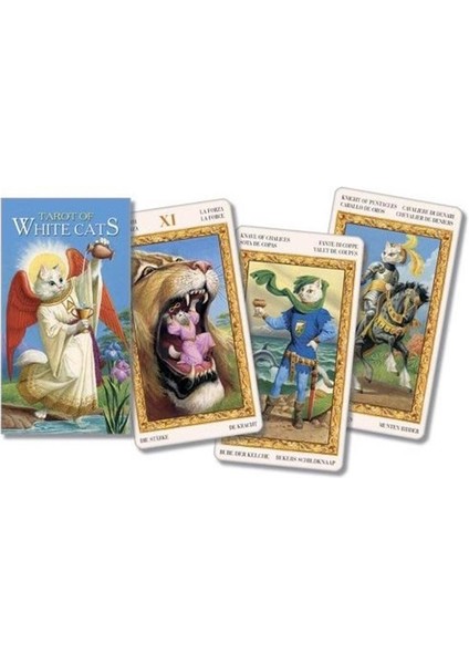 No.93 Tarzı Beyaz Kediler Tarotu Oracle Decameron ve The Muse Tarot Oracle Kart Oyunu Oyna Kartları Parti Oyunu Için Pdf ile E-Ticaret Başlığı (Yurt Dışından) modelleri