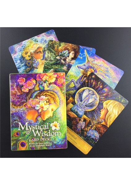 46 Adet TS31 Stili Yeryüzü Bilgelik Oracle Kartları Tarot Kartları Türkçe Versiyonu Fal Bakımı Kader Için Yılbaşı Partisi Oyun Kartları Destesi Tarot Oyunu Oyun Tahtaları (Yurt Dışından)