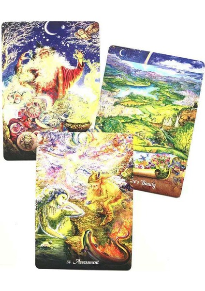 Başmelek Oracle Stili 54 Kartlı Şükran Tarot Kartı Oracle Kart Eğlence Parti Oyunu Pano Oyunu Tarot ve Çeşitli Tarot Seçenekleri - (Yurt Dışından) indirimleri