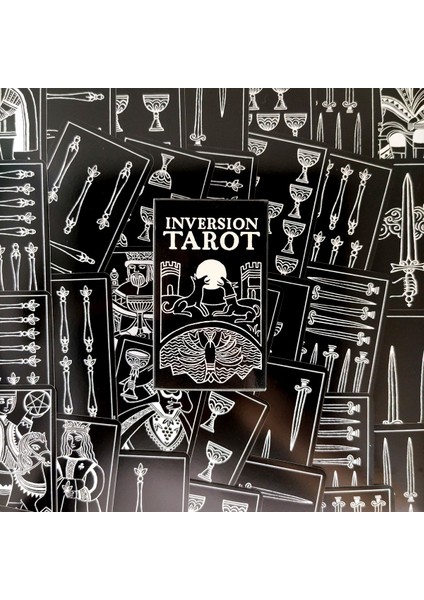 Ordu Yeşili Tarzı Ters Çevirme Tarot Kartları Siyah Ingilizce Versiyonu Pdf Rehber Kitap Board Oyunu Tarot Destesi Oracle Oynamak Için Masa Oyunları (Yurt Dışından)