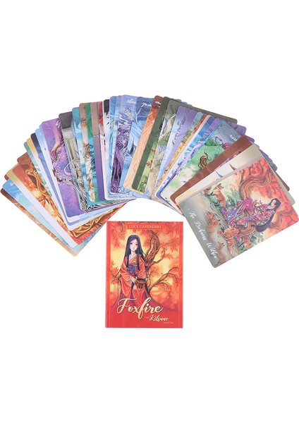 En Son Yüksek Foxfire The Kitsune Oracle Tarot Kartları Oyun Tahtası Eğlence Parti Şans Rehberlik Fal Bakma Destekleme Destinasyon Destinasyon Destinasyon Masa Oyunu (Yurt Dışından) fırsatları
