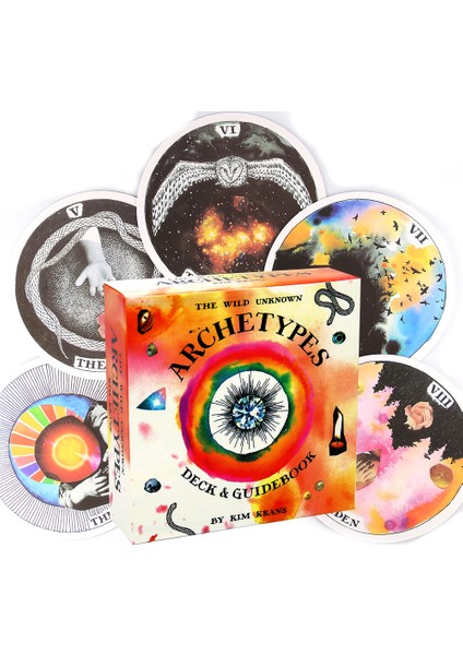 No 10 Tarzı Işık Sezginin Tarot Destesi Kutsal Kader Süper Çekici Modern Cadı Vahşi Bilinmeyen Arketipler Biniciler Oracle Masa Kart Oyunu (Yurt Dışından)