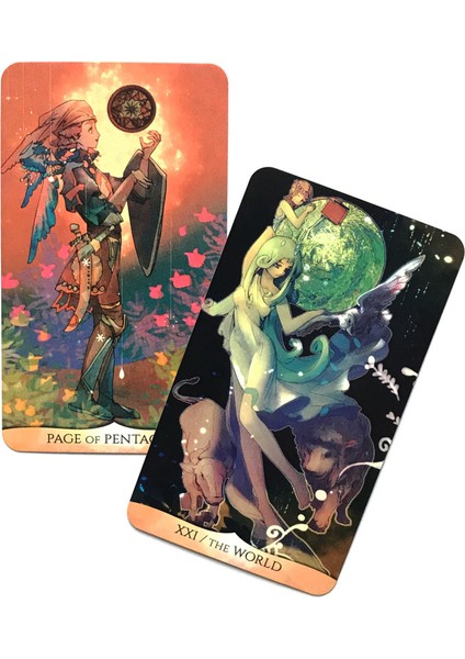 Koyu Gri Tarzı Kader Falı Kehanet Oyunu Tarot Kartları ve Rehber Kitap ile Çeşitli Tarot Seçenekleri - Pdf Rehberli 78 Kartlık Geleneksel Manga Tarot Oracle Kartları (Yurt Dışından) fırsatları