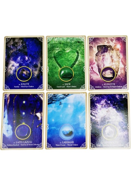 NO.114 Stili Ebedi Kristaller Tarot Kartları Orak Kartları Türkçe Versiyon Pdf Rehber Kitap Etkileşimli Oyunlar (Yurt Dışından) fırsatları