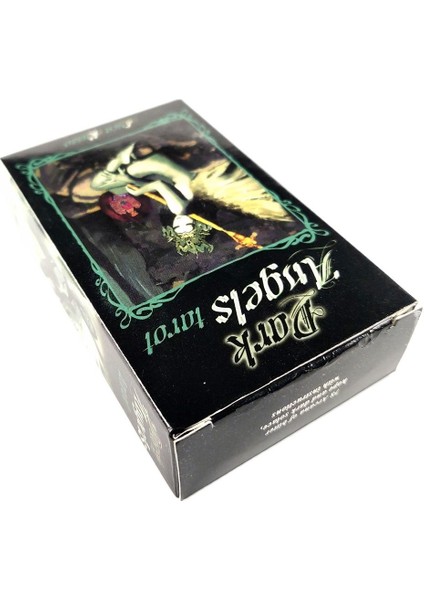 Tfttoo Tarot Stili Karanlık Siyah Melek Kartları Yüksek Tarot Destesi Rehber Kitaplı Oyun - Kader Falı Eğlence Oyunu Için Satılık (Yurt Dışından) fırsatları