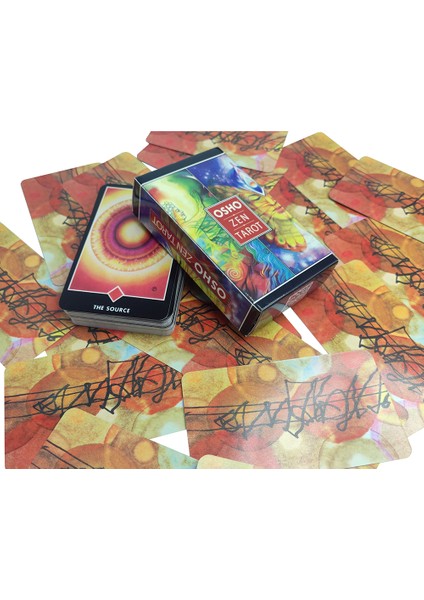 Karanlık Stil Osho Zen Tarot Kartları Kılavuzu Kehanet Kader Oracle Parti Destesi Oyunu Tarot Kartları Başlangıçlar Için (Yurt Dışından)